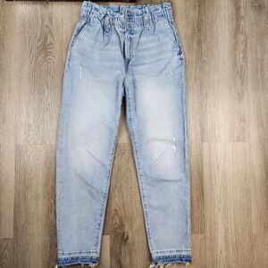 Tommy Hilfiger Paperbag High Waist Mom Jeans size 4